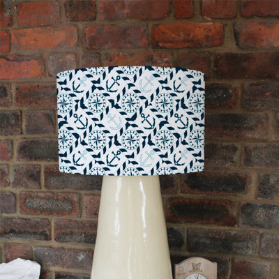 Cotton Drum Lamp Shade ( Uno )