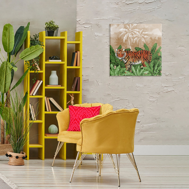 «Jungle Life Tiger» par Paul Brent, H 24 po x l 24 po