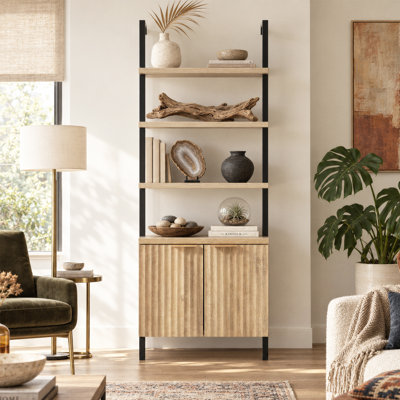 Nicolee Ladder Storage Bookcase