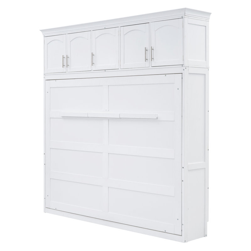 Murphy Bed Wall Bed with Top Cabinets