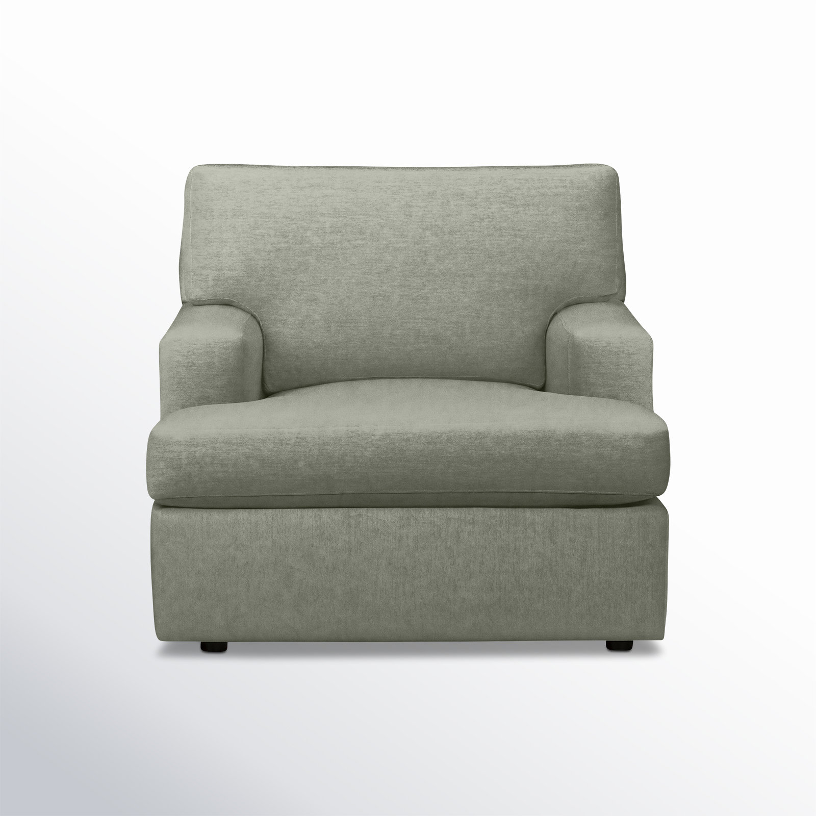 Cleo Upholstered Armchair, Nave Metal Performance Distressed Velvet
