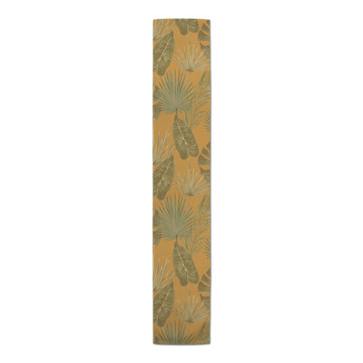 Floral Cotton Blend Table Runner