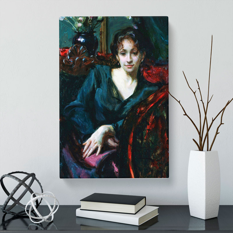 Isabella Stewart Gardner by John Singer Sargent - Wrapped Canvas, 76cm H x 50cm W x 3cm D
