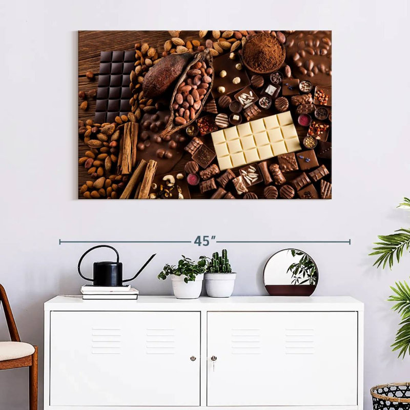 Chocolate Bliss, 26" H x 39" W