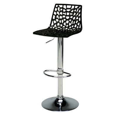 Spider Height Adjustable Swivel Bar Stool
