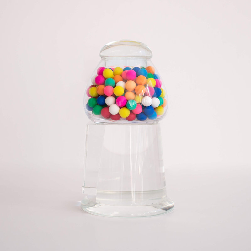Licorice, Clear/Pink/Yellow