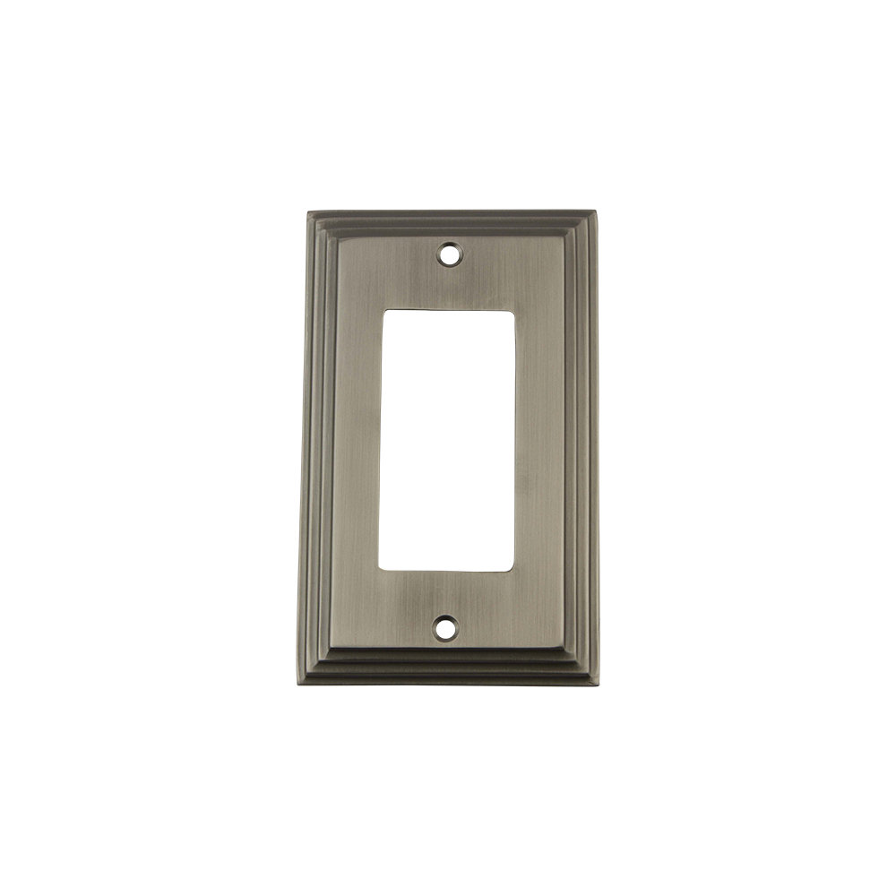 Deco 1-Gang Rocker Wall Plate Nostalgic Warehouse