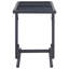 Ansen Rectangular Glass Outdoor Dining Table - 110 cm W 53 cm D