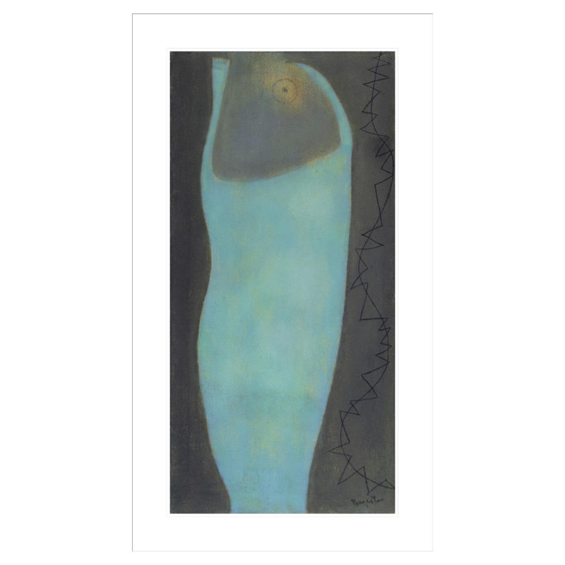 «Dusk» par William Baziotes - Estampe numérique encadrée, 41.5" H x 24.08" W