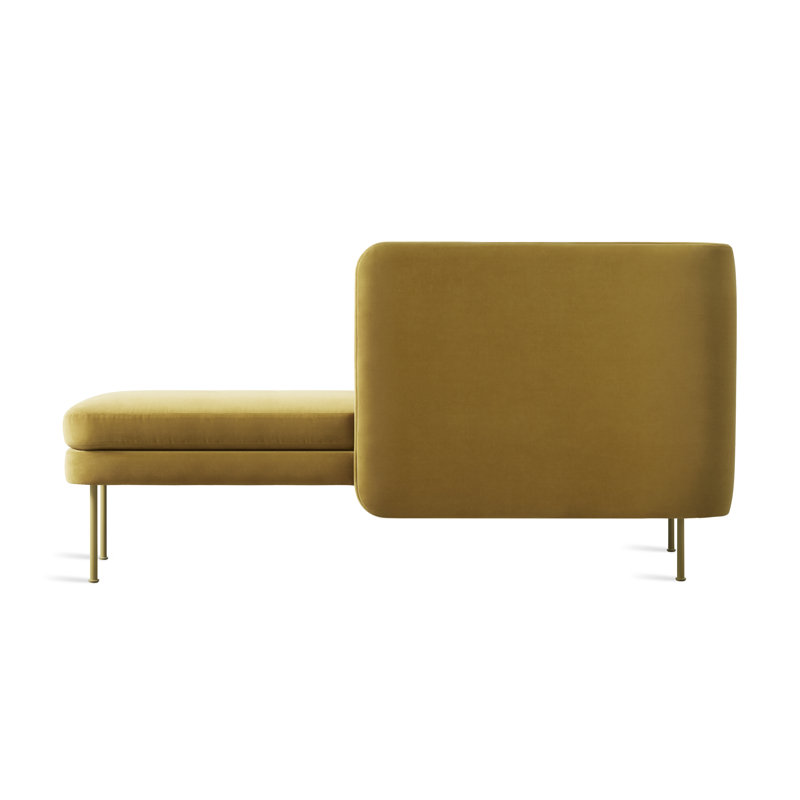Bloke Chaise Lounge, Rostenkowski Blue, Rostenkowski Blue, Right Hand Facing