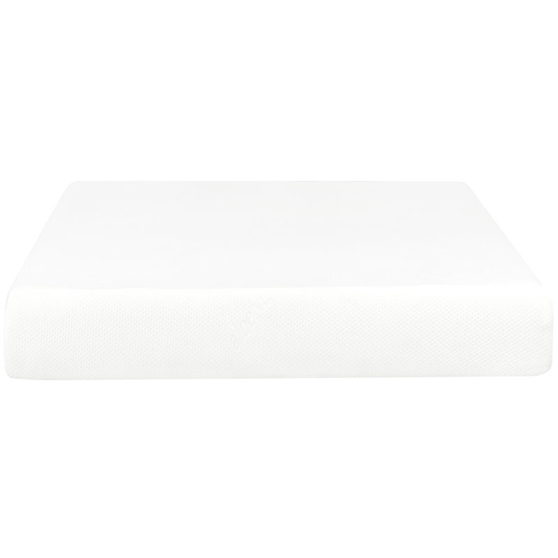 Matelas simple en mousse viscoélastique gélifiée de taille simple TG - 10 po avec housse en aloès pour une durée de sommeil moyenne