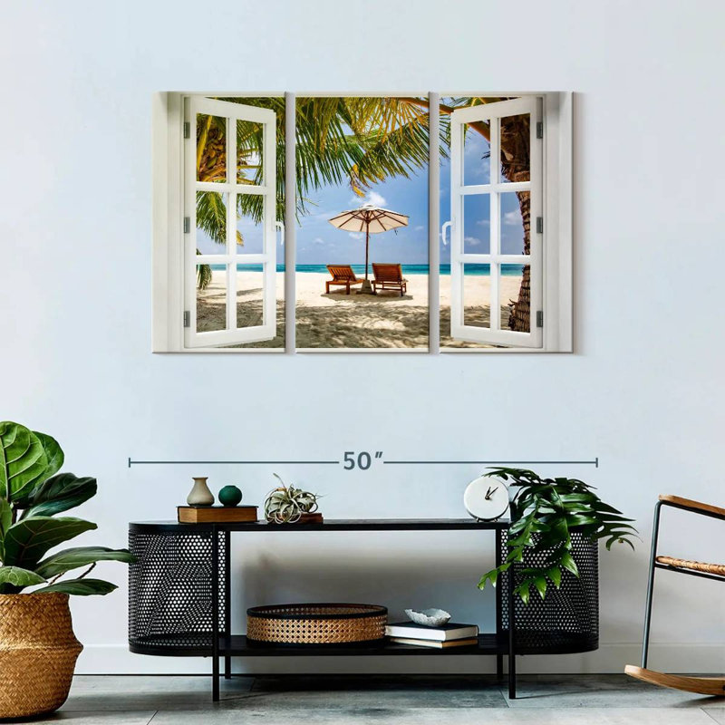Fenêtre de plage Gillard, H 28 po x l 45 po
