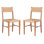 Cody Solid Wood Slat Back Side Chair