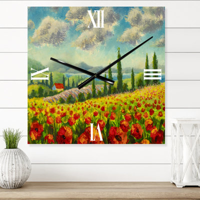 Metal Wall Clock