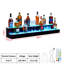 Tablette de présentation de bouteilles de boissons alcoolisées à DEL, tablette de bar en acrylique avec application et télécommande-1793184912
