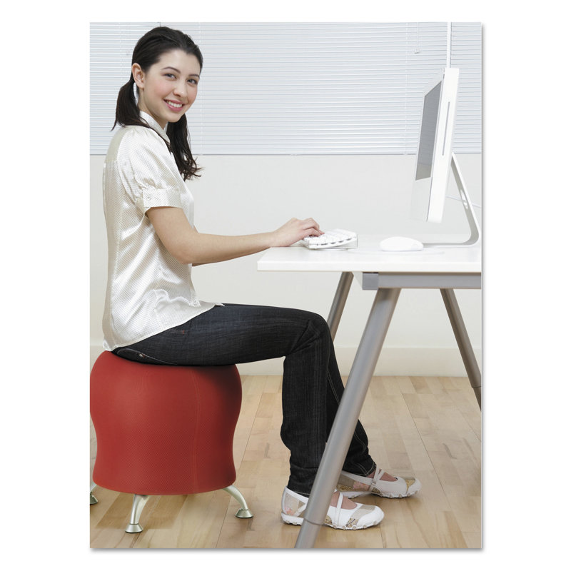Zenergy Ball Chair, Crimson, White