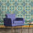 8" x 8" Cement Patterned Wall & Floor Tile