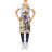 No Pattern Bib Apron