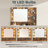 Malaisia Vanity with Lighted Mirror and Charging Station -1119082177