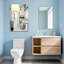Bath & Laundry Art Deco Bathroom Design With Geometric Patterns-1814860583