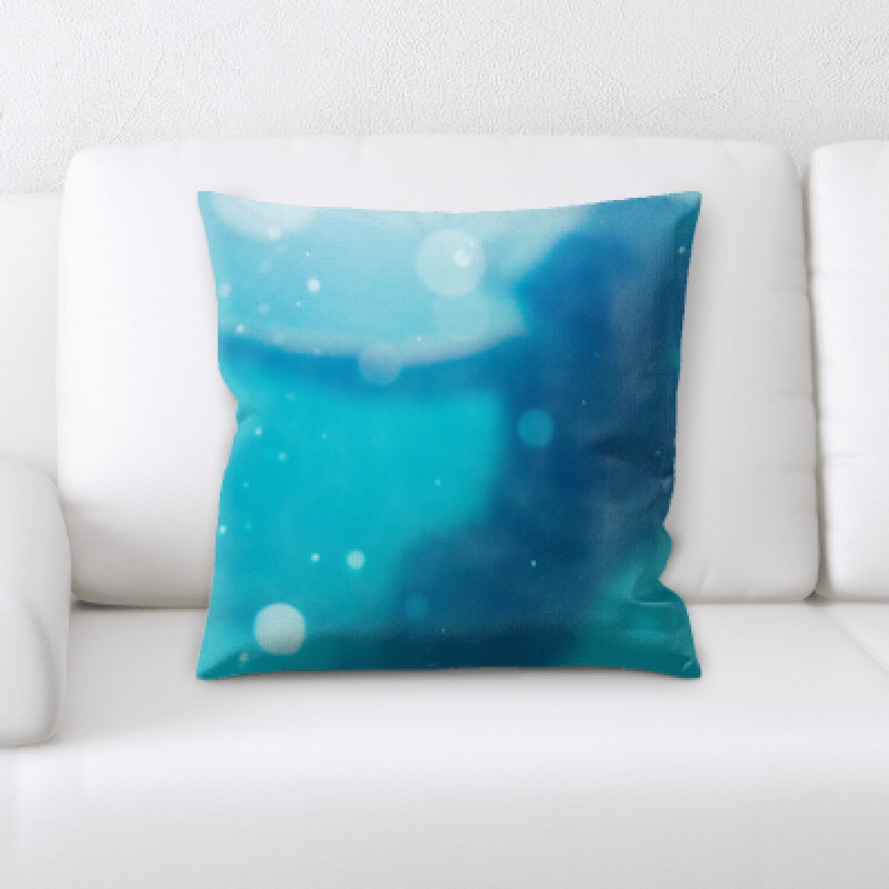 Microsuede Throw Pillow