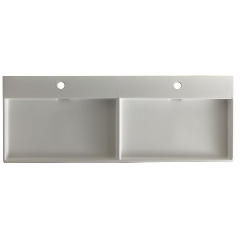 Urban 47.4'' L Bathroom Sink, Single Hole 