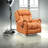 Taia Faux Leather Recliner-379590295