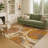 Machine Washable Indoor/Outdoor Chantille ACN2615 Abstract Rug-941911438-941911434