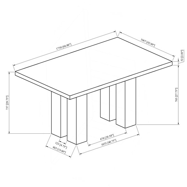 Dimensions du produit