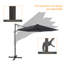 Parasol en porte-à-faux 132,1 po Sabaha-1610475819