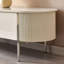 78.74" White Solid + Manufactured Wood+Glass TVStands