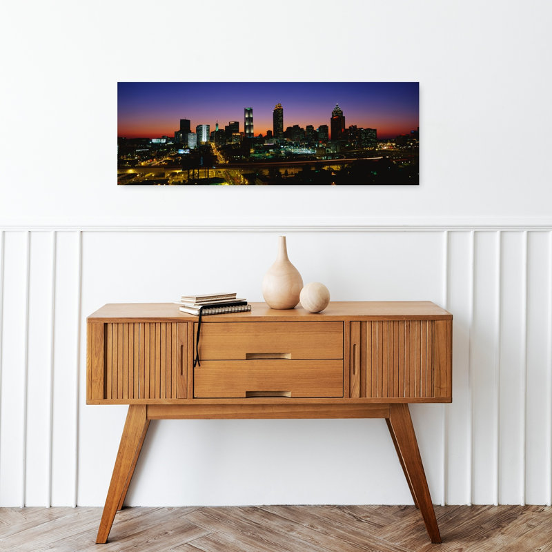 Art contemporain de la ville d'Atlanta, H 36 po x l 12 po
