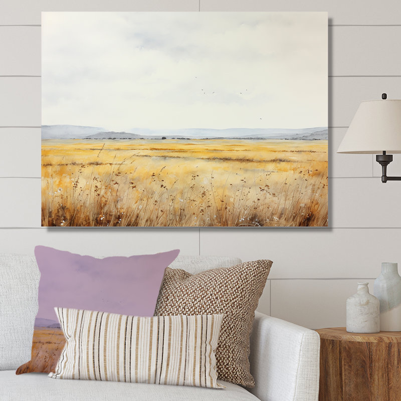Tranquil Meadow Moments sur toile, Toile tendue, H 30 po x l 40 po x P 1,5 po