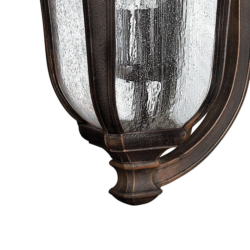 Trafalgar 3 - Light Outdoor Wall Lantern, No, Museum Black, Incandescent