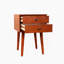 Table de chevet avec 2 tiroirs, petite table d'appoint avec rangement-1924562120
