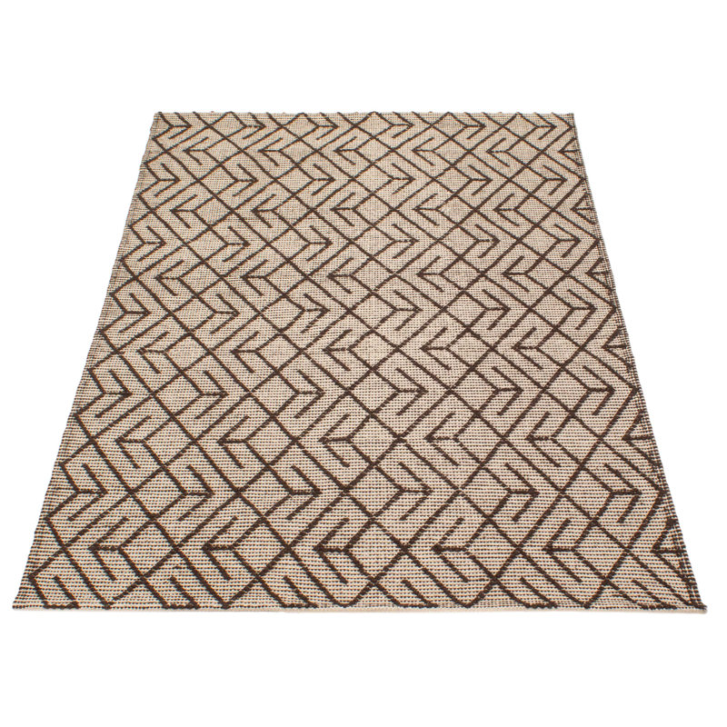 Tapis brun Sienna 5 pi 1 po x 7 pi 10 po