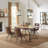 Galahan Natural Oak Rectangular Dining Table