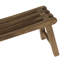 Walk Solid Wood Bench