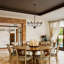 Resha 8 - Light Wagon Wheel Chandelier with Beaded Accents