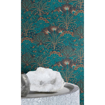 Palmiers bleus exotiques verts et roses 7B505304FE7C4AF1AC87AB12A57C5C14