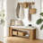 47-Inch Long Upholstered Entryway Bench