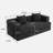 83" 3 Seat Convertible Sofa Bed, No Assembly, For Living Room-1937321758