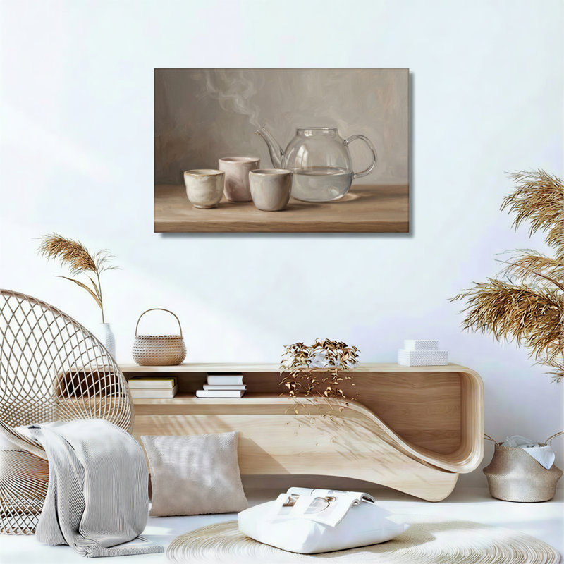 Nature morte sur toile, ensemble de 1, H 18 po x l 24 po, Toile tendue