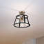 Plafonnier semi-encastré 3 lumières 14 po Brielle