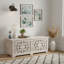 Banc de rangement en bois massif Harleen-1709856945