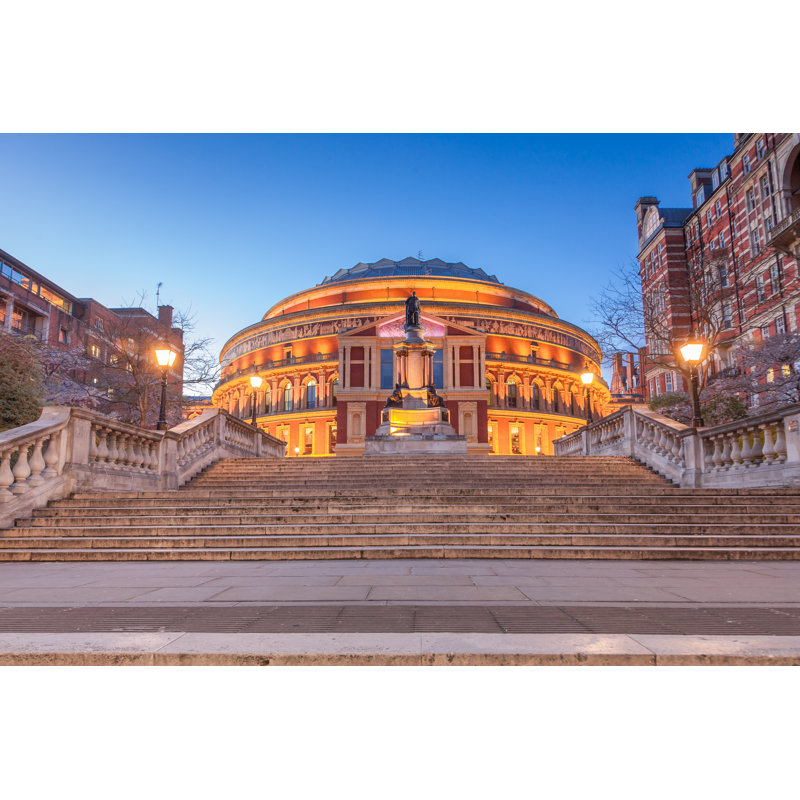 Concert Hall, London - Wrapped Canvas Print, 20cm H x 30cm W x 3.8cm D