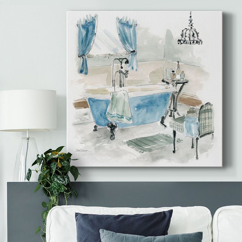Fancy Cottage Bath I, H 32 po x l 32 po x P 1,5 po