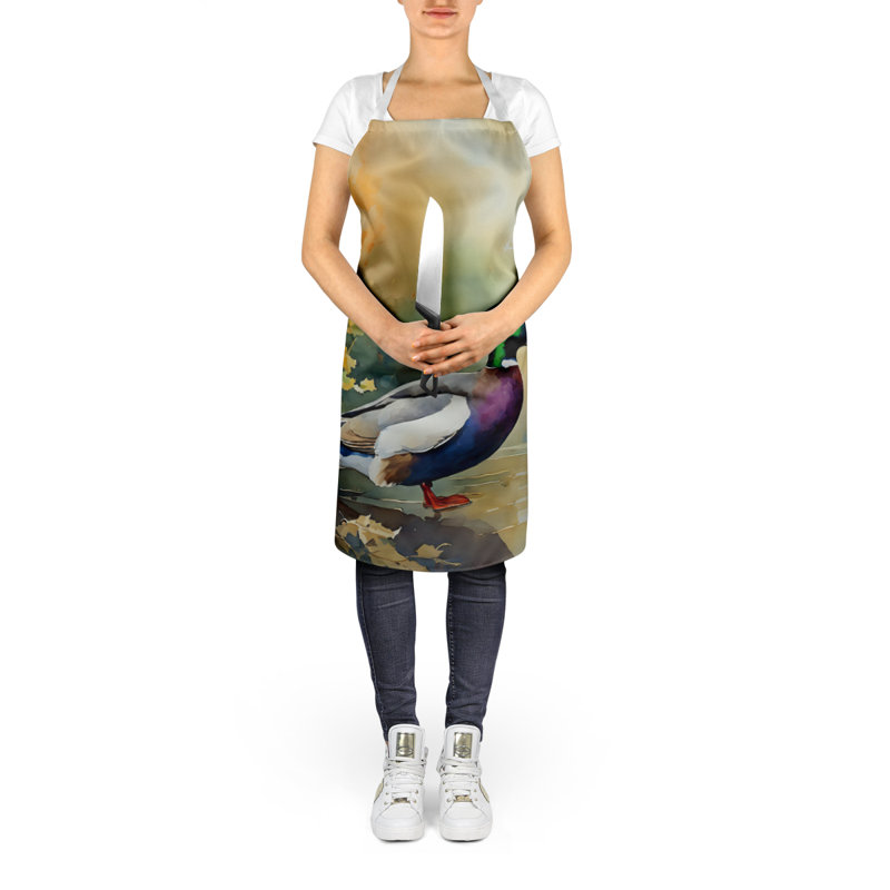 No Pattern Bib Apron