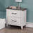 2-Drawers Bedside Table