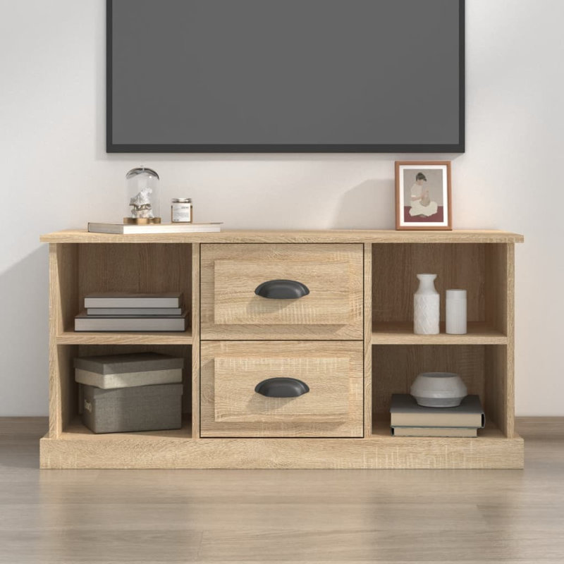 Liara TV Stand for TVs up to 43", Sonoma Oak Brown